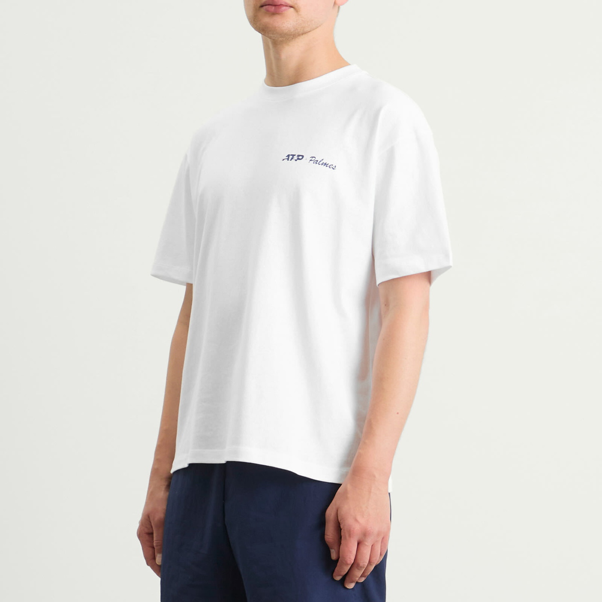 Palmes Men's x ATP Logo T-Shirt Presented by END. in White