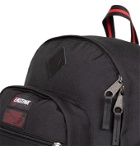 Eastpak - Stranger Things Logo-Appliquéd Canvas Backpack - Black