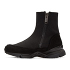 Damir Doma Black Fitzgerald High-Top Sneakers