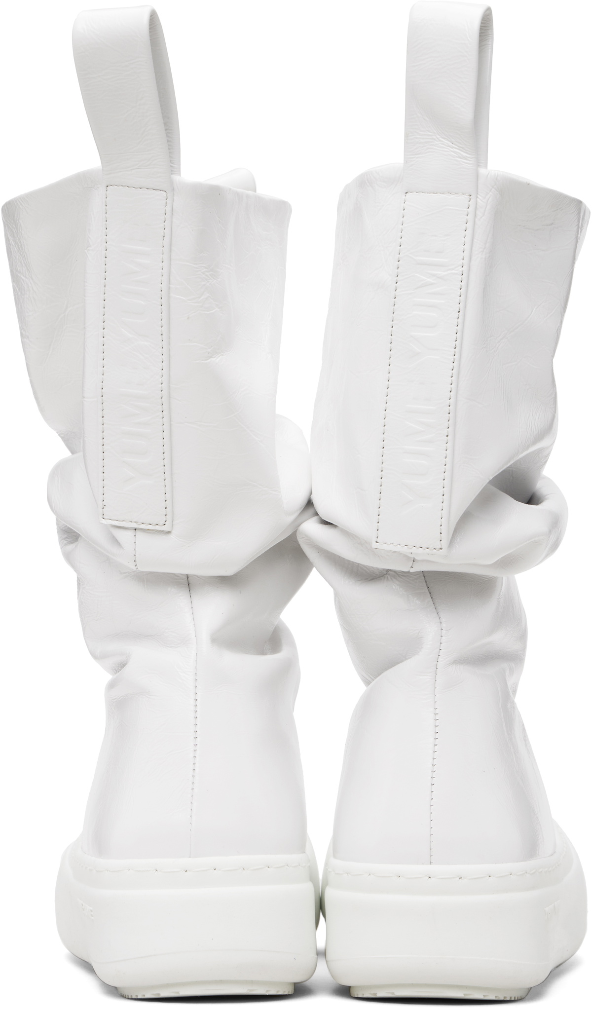 YUME YUME White Low Fisherman Boots
