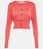 Vivienne Westwood Bea cropped cotton cardigan
