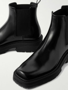 Givenchy - Glossed-Leather Chelsea Boots - Black
