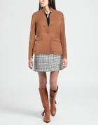 Alessia Santi Womens Blazer Camel