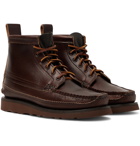 Yuketen - Maine Guide 6 Eye Smooth and Full-Grain Leather Boots - Brown