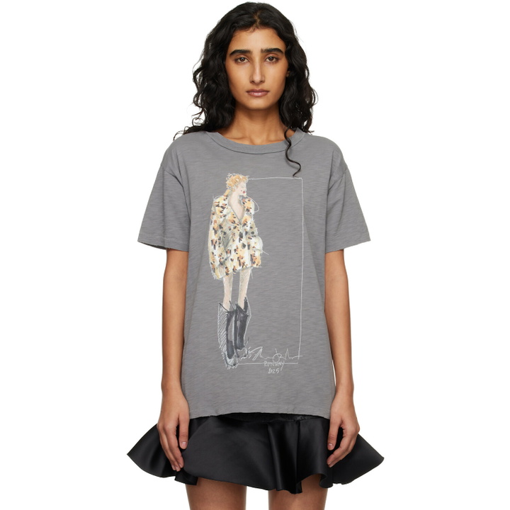 Photo: Marc Jacobs Gray 'Look 22' Oversized T-shirt