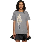 Marc Jacobs Gray 'Look 22' Oversized T-shirt