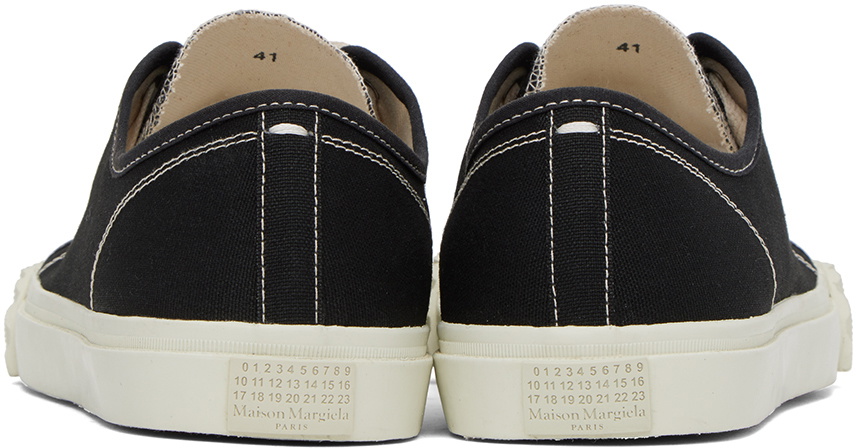 Maison Margiela Black Tabi Sneakers Maison Margiela