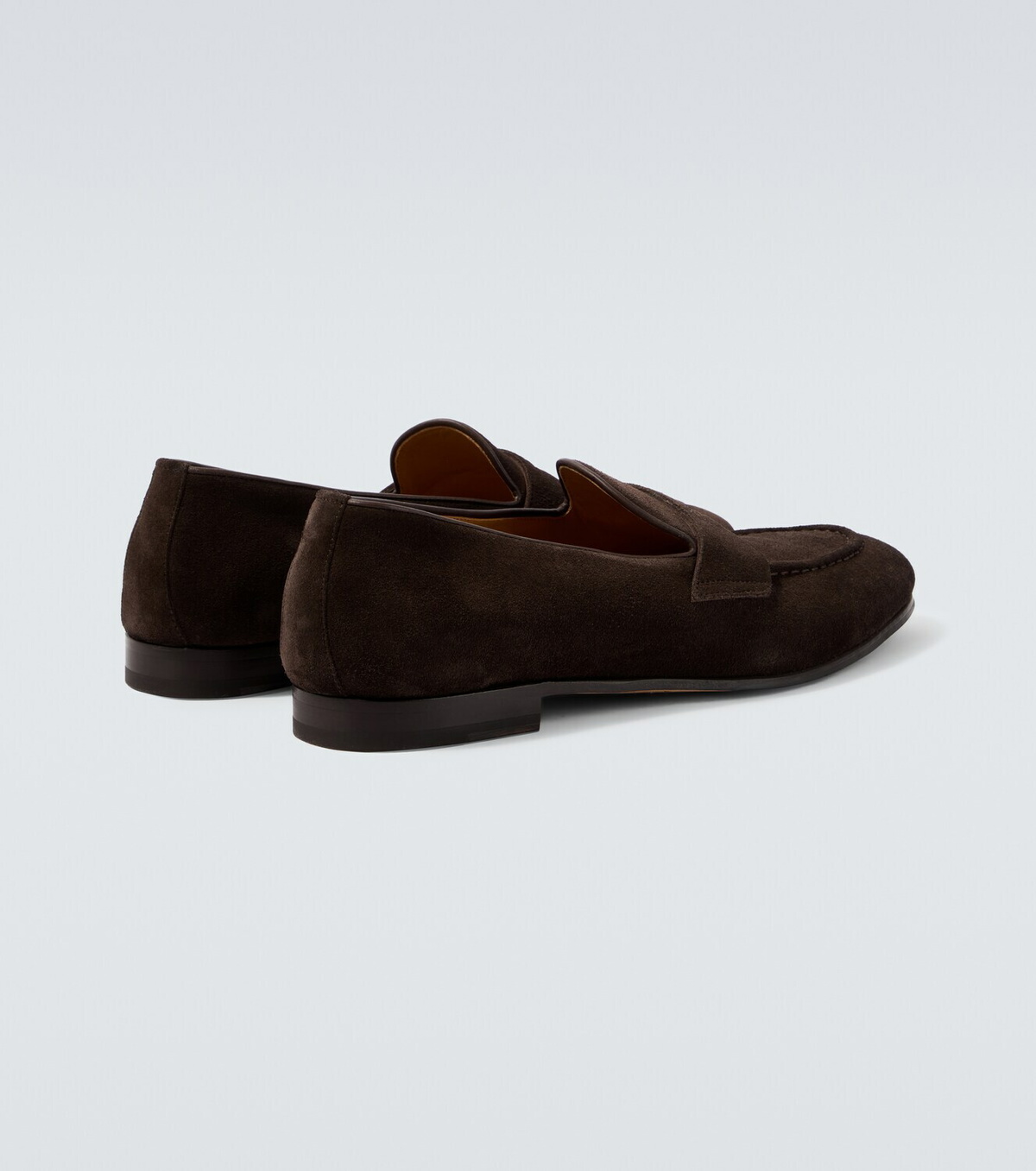Kiton Suede penny loafers