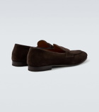 Kiton Suede penny loafers