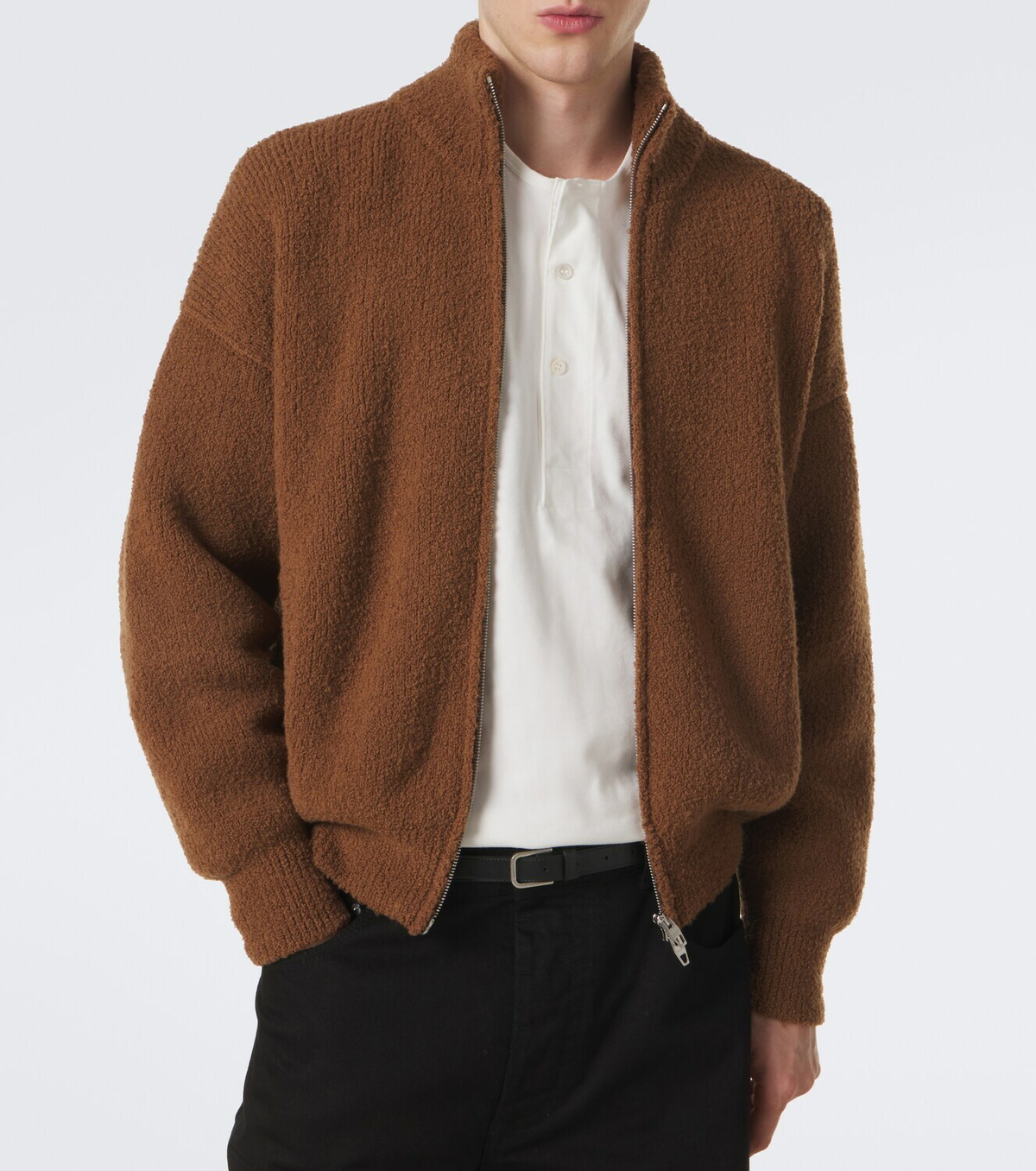 Umit Benan Suvretta wool-blend zip-up sweater