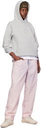 Dime Pink Classic Baggy Jeans