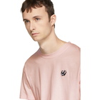 McQ Alexander McQueen Pink Crewneck T-Shirt