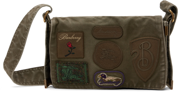 Photo: Burberry Khaki Trench Crossbody Bag