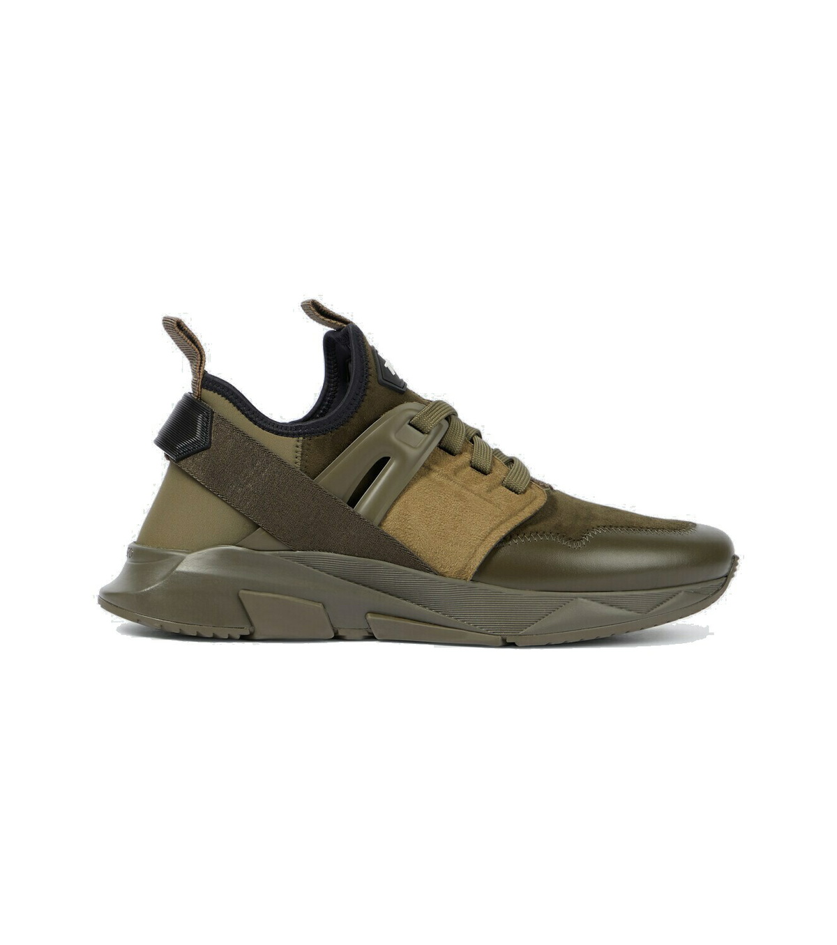 Tom Ford Jago leather and suede sneakers TOM FORD