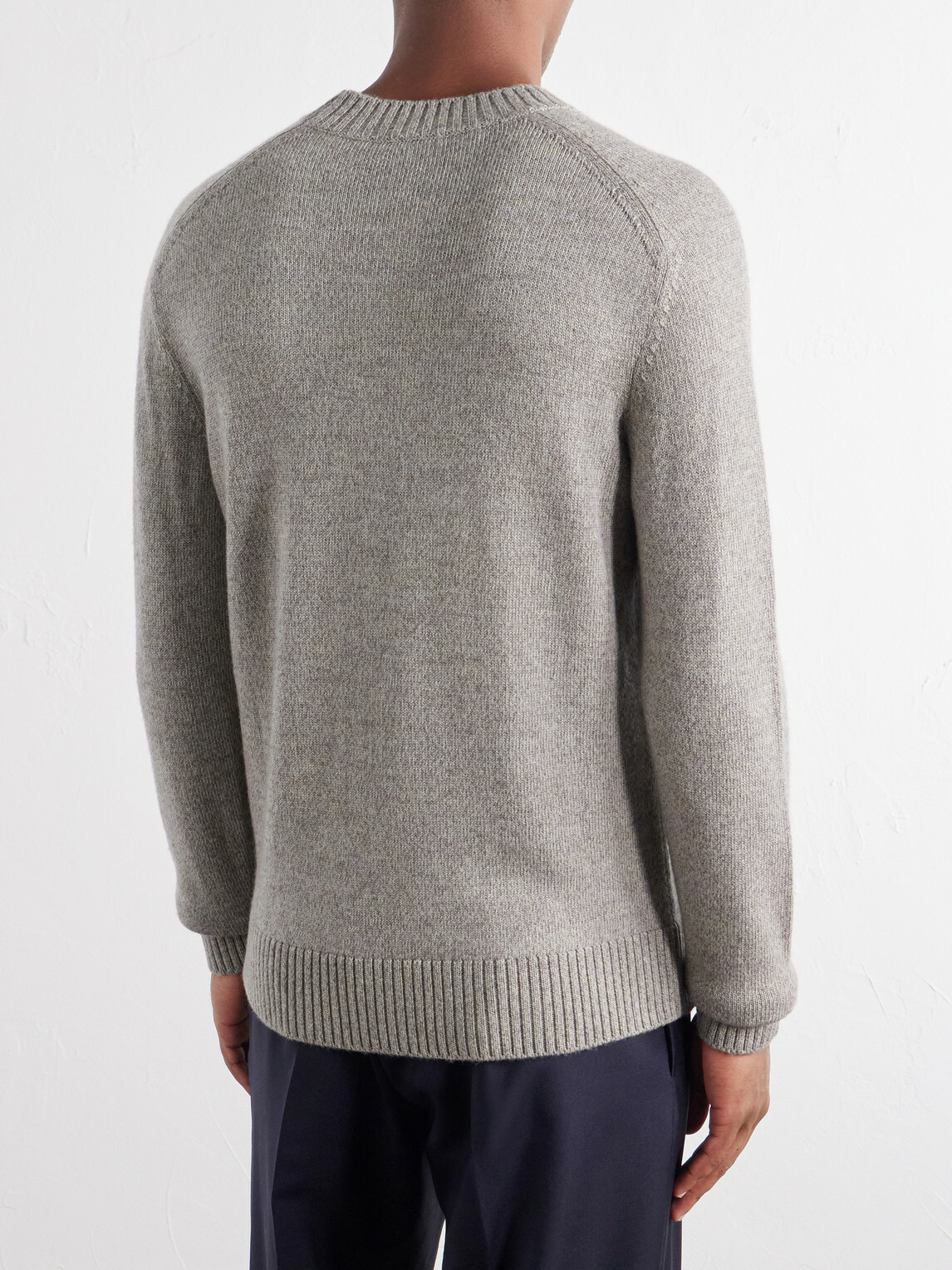 PIACENZA 1733 - Virgin Wool Sweater - Gray