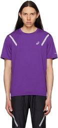 Asics Purple Crewneck T-Shirt