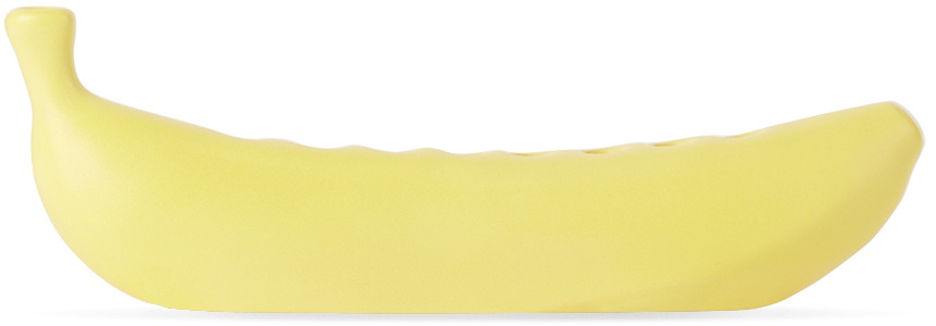 BKLYN CLAY Yellow E For Effort Edition Banorah Candle Holder Set