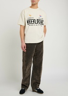 Rhude Regatta Printed Cotton T-shirt White
