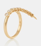 Ondyn Salinas 14kt yellow gold ring with diamonds