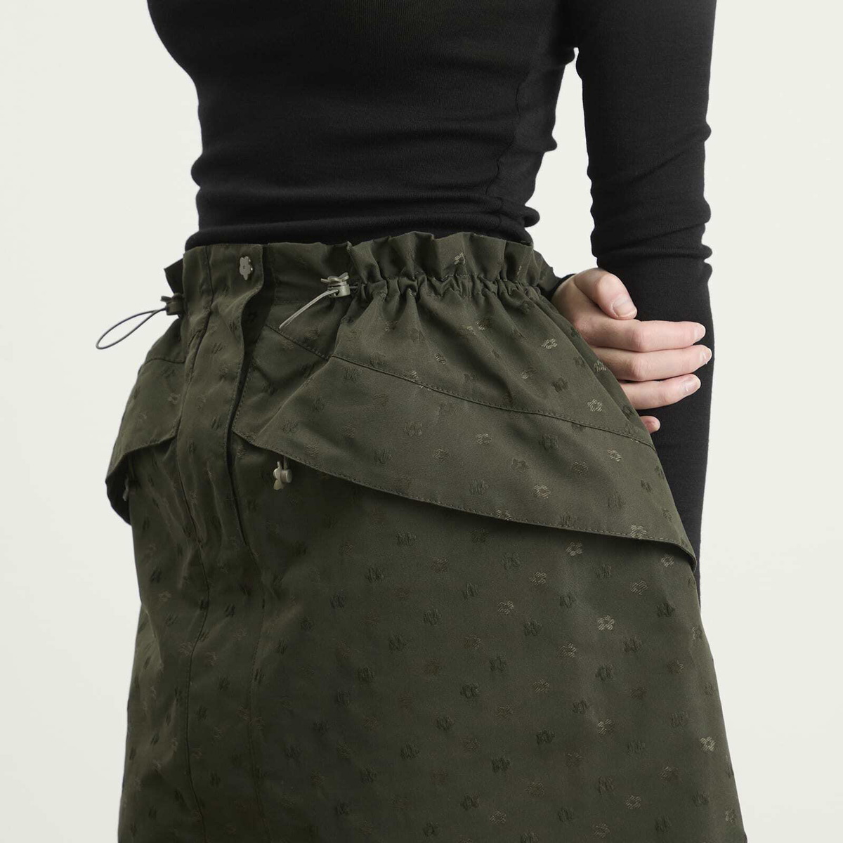 Cecilie Bahnsen Women's Delina Skirt in Olive