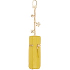 Marc Jacobs Yellow 'The Lipstick Case' Bag Charm