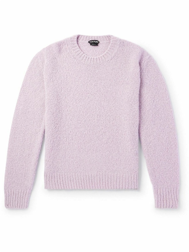 Photo: TOM FORD - Alpaca-Blend Sweater - Pink