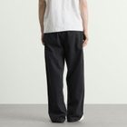 Butter Goods Men's Pleated Trousers in Washed Black