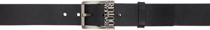 Photo: Versace Jeans Couture Black Pin-Buckle Belt