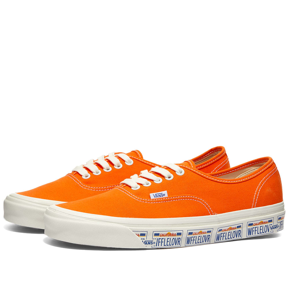 Vans vault authentic outlet orange