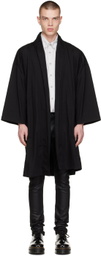 Naked & Famous Denim SSENSE Exclusive Black Coat