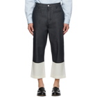 Loewe Navy Fisherman Jeans