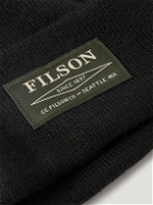 Filson - Ballard Logo-Appliquéd Ribbed-Knit Beanie