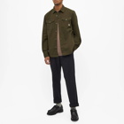 Barbour Men's Beacon Twill Overshirt in Forest