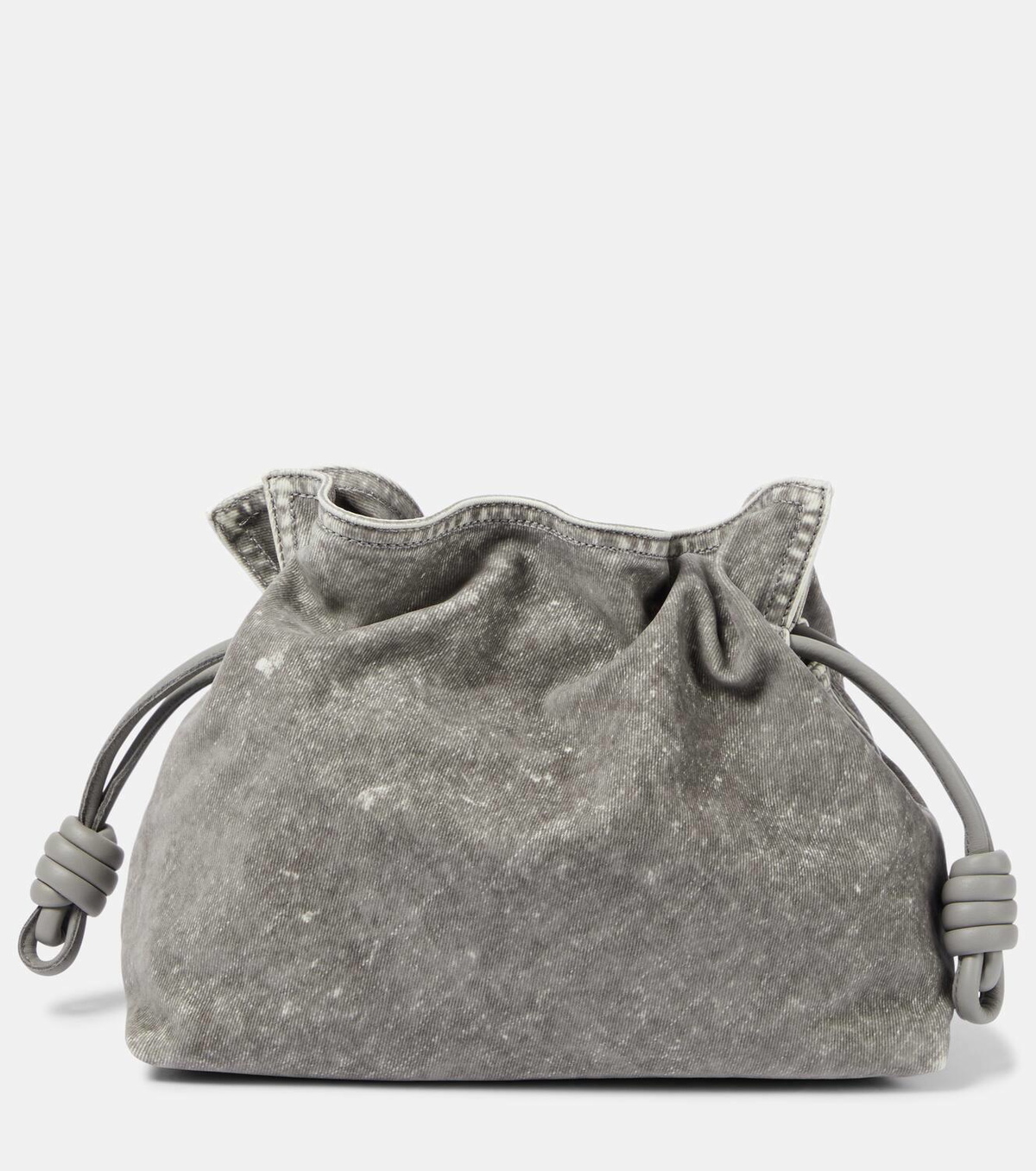Loewe Flamenco suede clutch Loewe