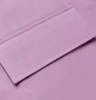 BOTTEGA VENETA - Stretch-Cotton Shirt - Purple