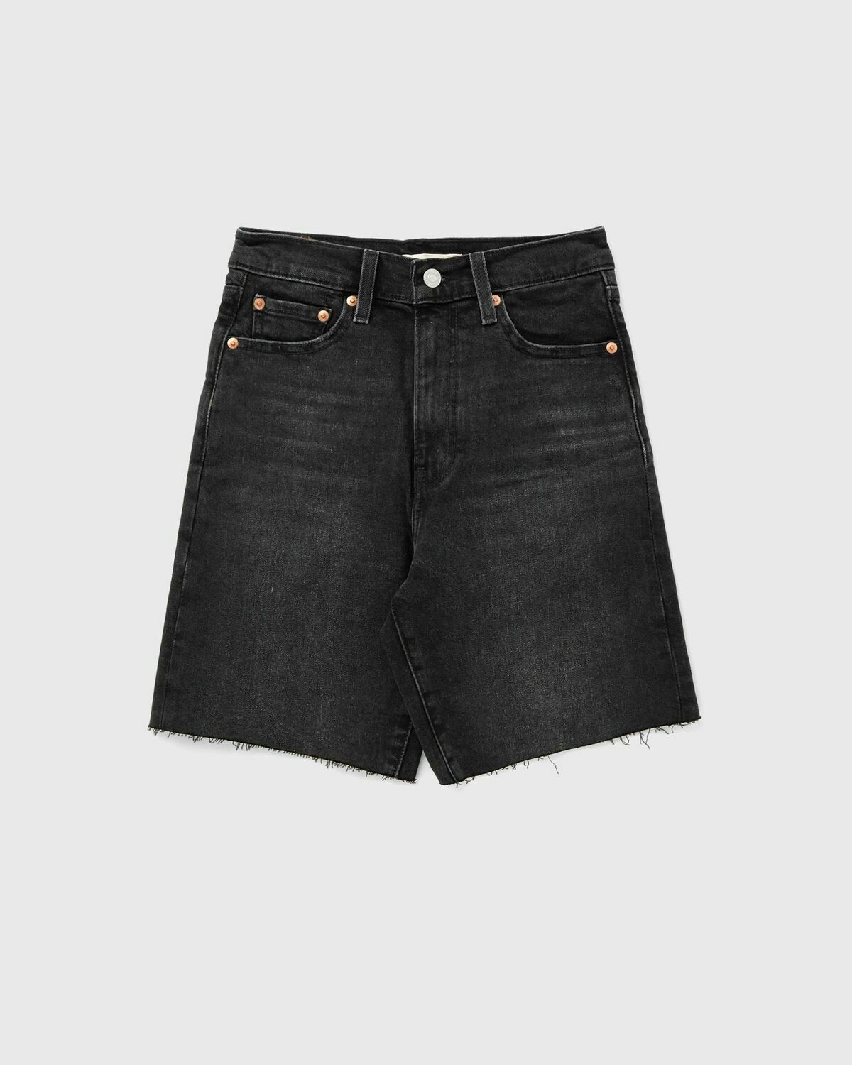 Levis TBD HR BERMUDA SHORT Black Womens Casual Short