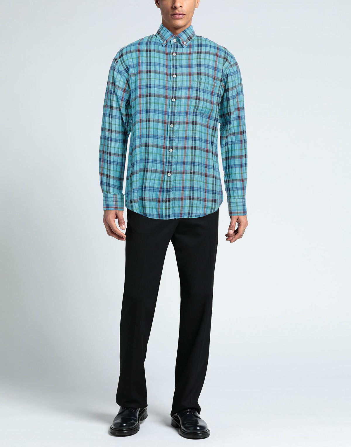 Paul & Shark Mens Shirt Turquoise