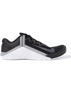 NIKE TRAINING - Metcon 6 Rubber-Trimmed Mesh Sneakers - Black