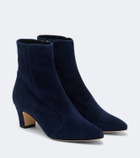 Manolo Blahnik Myconia suede ankle boots