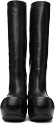 Rick Owens Black Ballast Boots