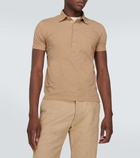 Tom Ford Cotton and silk polo shirt