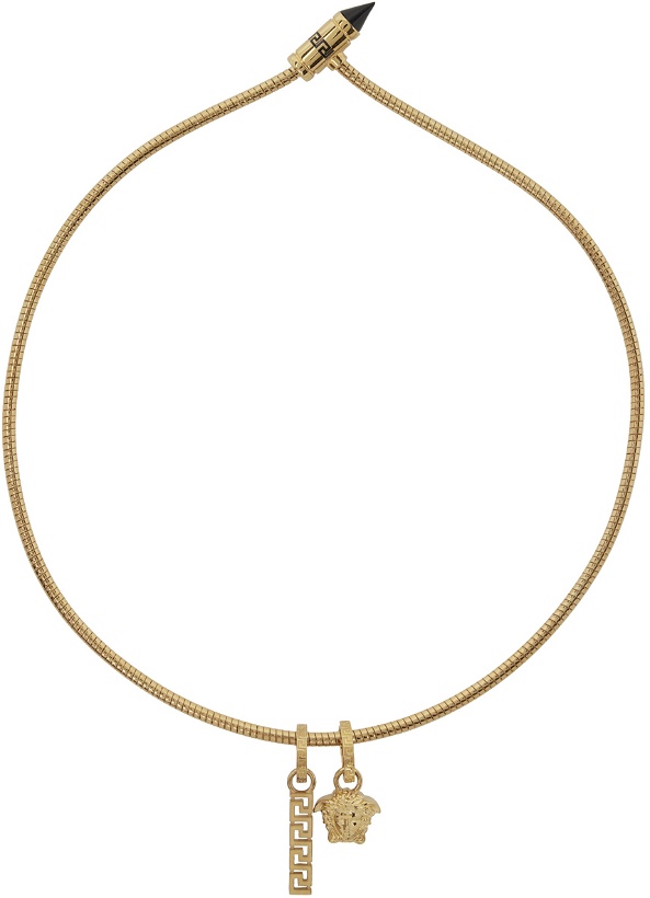 Photo: Versace Gold Resina Necklace