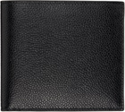 Thom Browne Black Pebble Grain Bifold Wallet