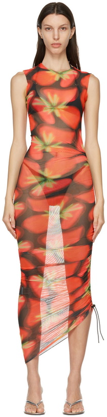 Photo: Louisa Ballou Black & Red Long Heatwave Dress