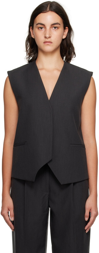 Photo: CAMILLA AND MARC Gray Danica Vest