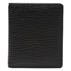 Maison Margiela Black Leather Wallet