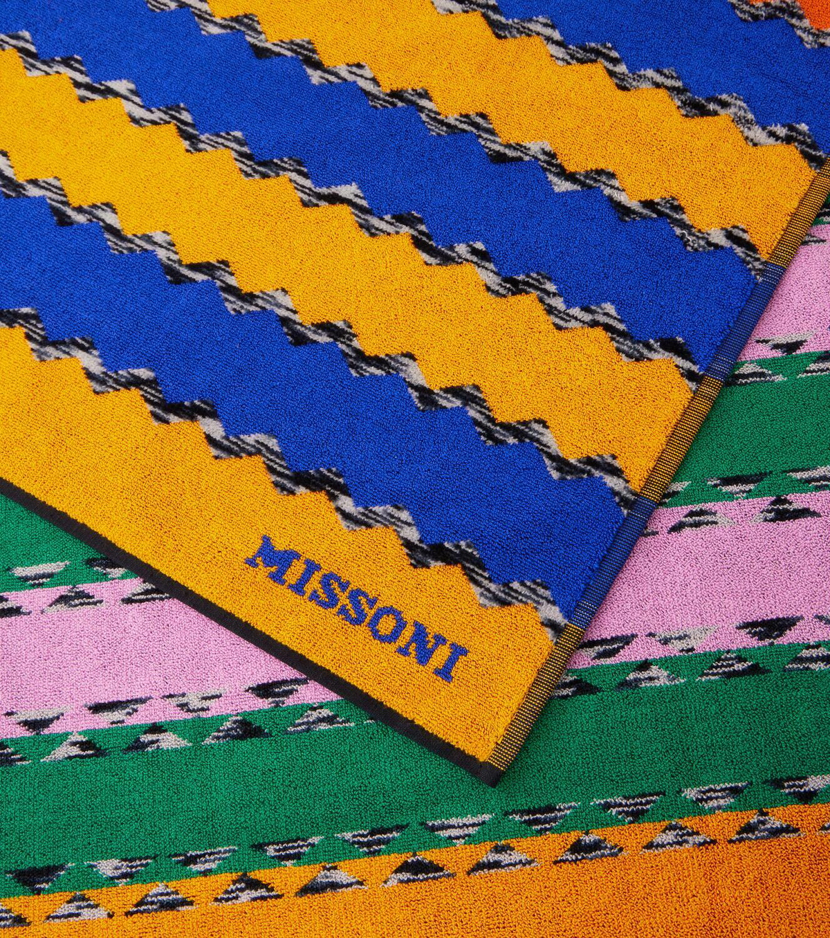 Missoni Striped cotton towel