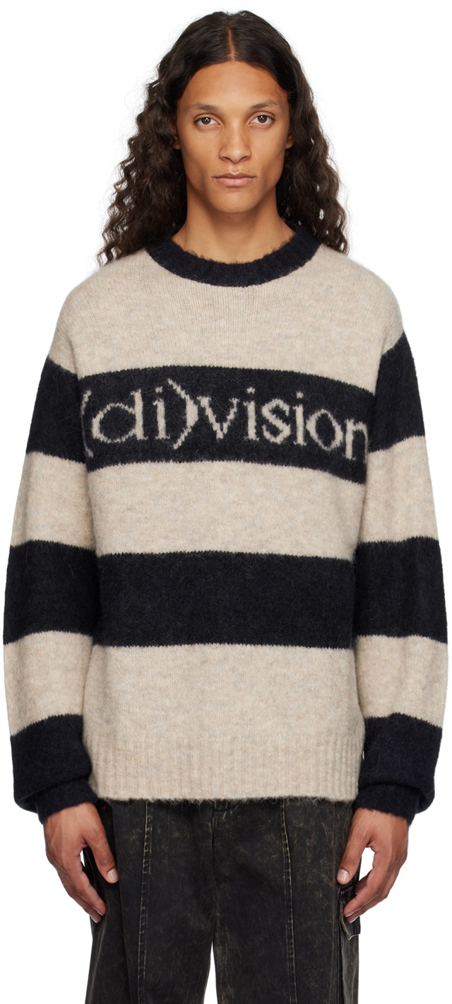 Photo: (di)vision Navy & Off-White Striped Sweater