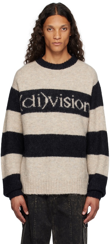 Photo: (di)vision Navy & Off-White Striped Sweater