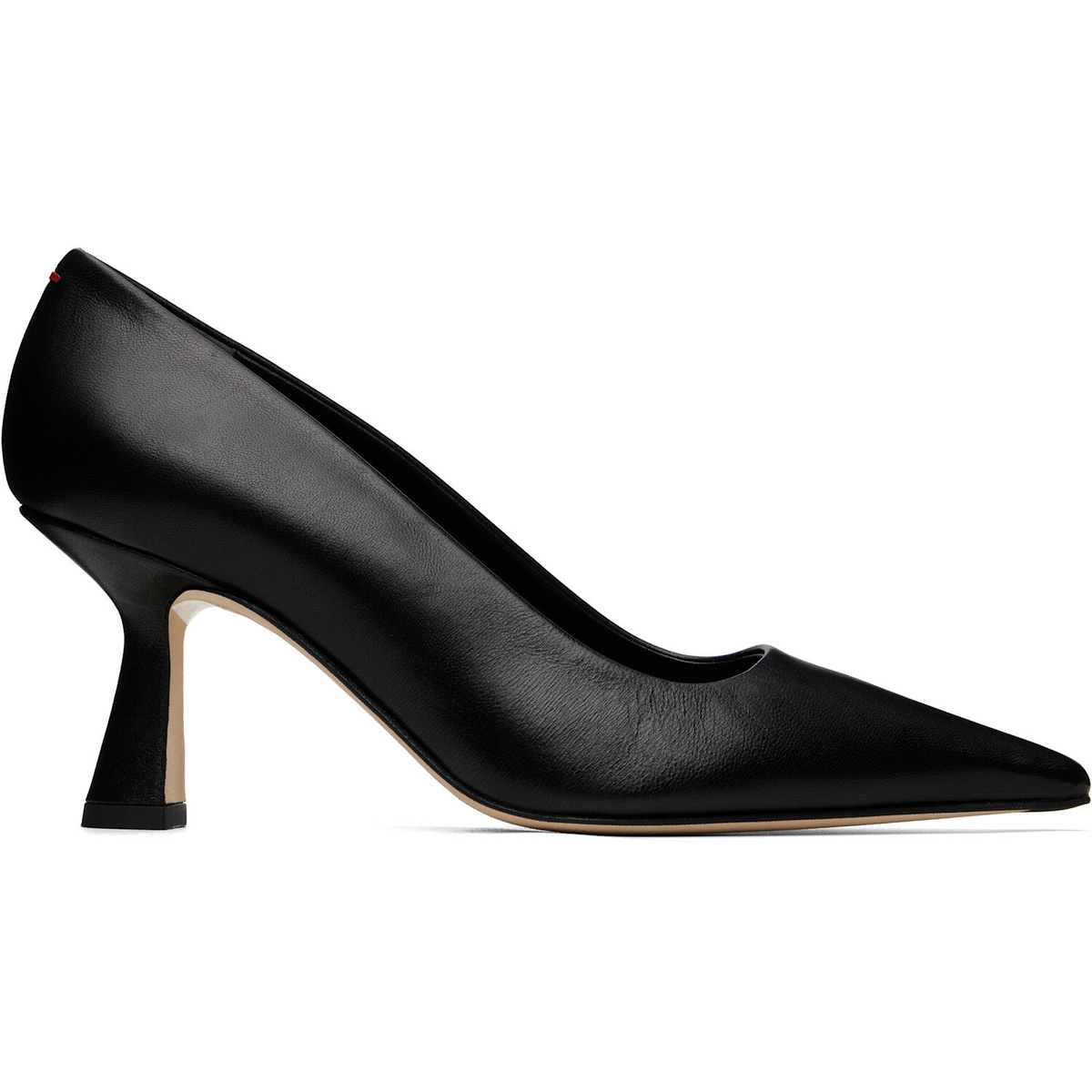 Aeyde Black Zandra Chiseled Heels